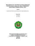 PENGARUH GEL EKSTRAK ETANOL BONGGOL NANAS (Ananas comosus (L.) Merr) TERHADAP KEKASARAN MIKRO EMAIL GIGI