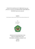 Efektivitas Ekstrak Daun Sirih Bumi (Peperomia pellucida (L.)Kunth)) Dalam Menghambat Pertumbuhan Bakteri Porphyromonas gingivalis